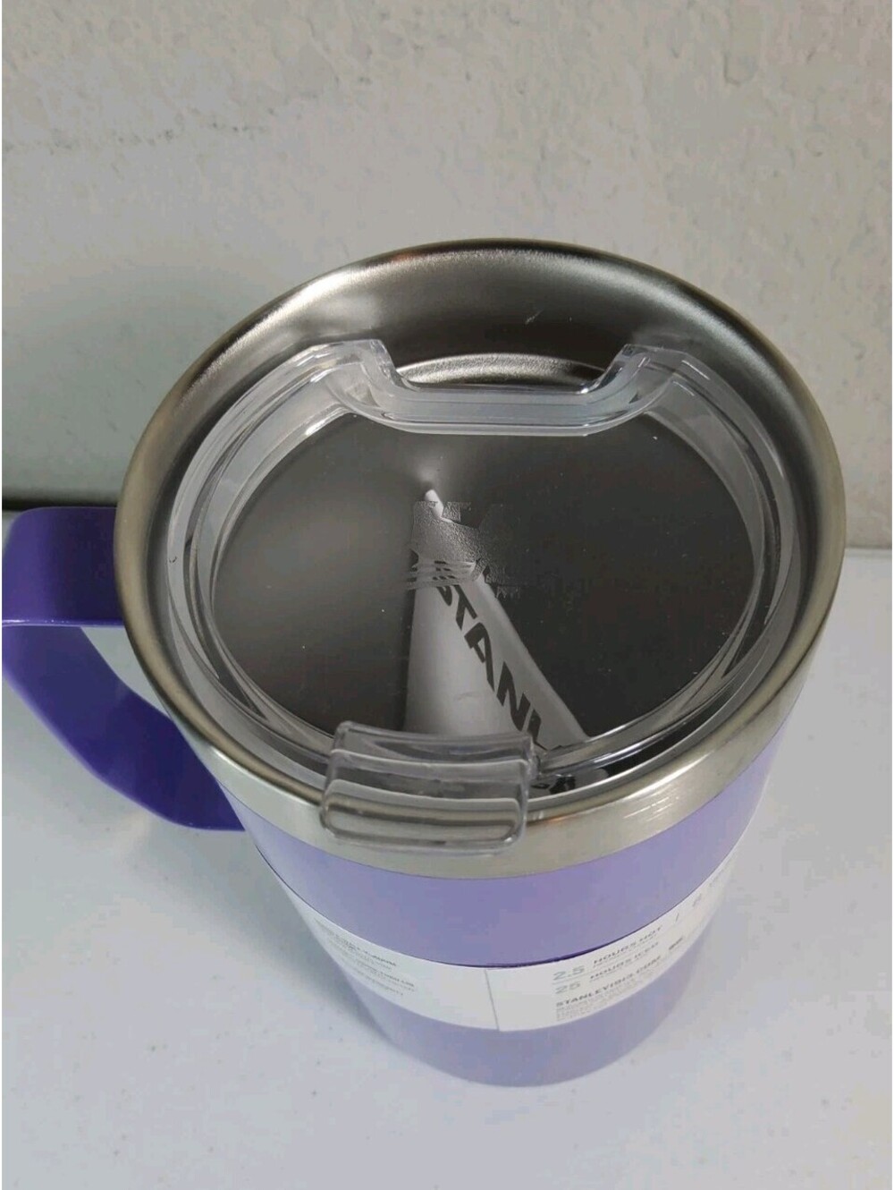 Stanley The Everyday Camp Mug 24oz Dahlia Shimmer Insulated - Picture 4 of 6